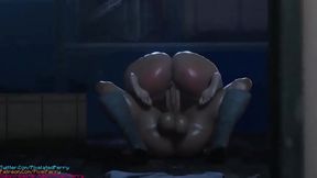 Silver Sable & Mary Jane Enjoy Big Dick Anal Sex With Creamy Finish