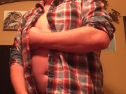 Throwback to my Younger Days: Flannel Cumshot