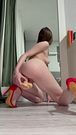 After the party, the babe plays with her pussy and ass – Part 3 Full version in bio