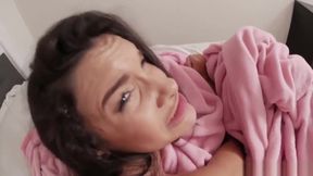 Crony's Step daughter Under Table And Step Rides Step dad Money Hungry