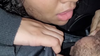 My sweet piano girl suck a popcycle from a white guy