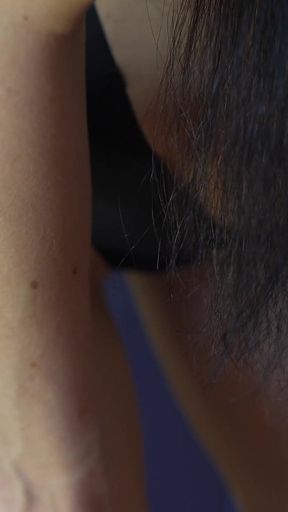 Step Sister Masturbates Pussy While No One Is Home
