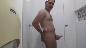 Paja en el ba�o