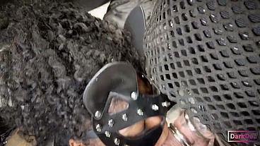 The Kinky Cocks-Devouring Queen "Dark Dea" in Fetish Femdom Blowjobs