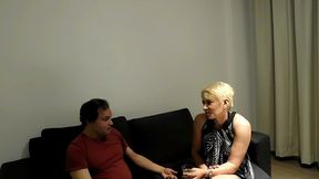 orgia con mi ex cunado , mi hijastro , mi vecino y un amigo de ellos