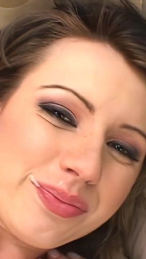 Powerful moment from &quot;Lexi Belle engages in sexual intercourse with one man, while another is sexually pleased.&quot;