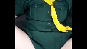 นักเรียนเนตรนารี งานดี น่ารัก สักพักโดนแตกใน