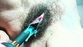 Oh God, this is my most powerful squirting orgasm