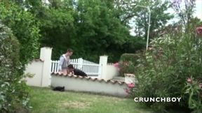 Amazing risky exhib ! Straight ficking gay in the street