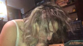 busty milf wants a nice big cock in the ass