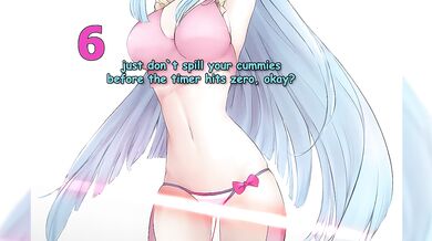 Gentle femdom judges your dick size while feet worship her