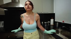 maid has big boobs!