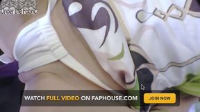 Slender Beauty's Debut - a New Cosplayer's First Nahida-inspired Fantasy Night