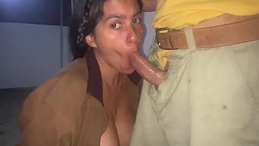 Innocent stepdaughter fucks her old stepfather on the terrace.