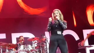 Beatrice Egli Cameltoe Vagina Nylons Leggins Latex Pantyhose