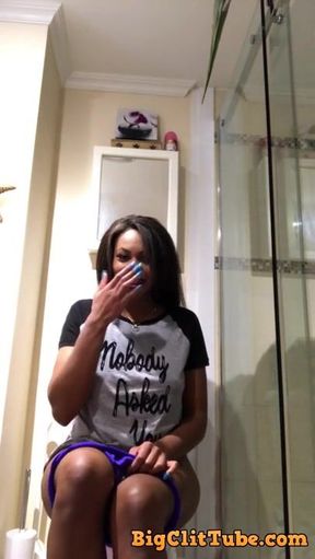 Golden Shower - Masturbation - Licking Vagina - EbonyLovers60fps - Fetish