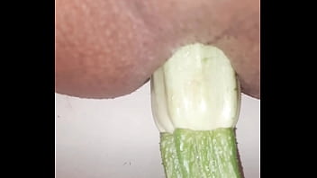 Gay anal zucchini