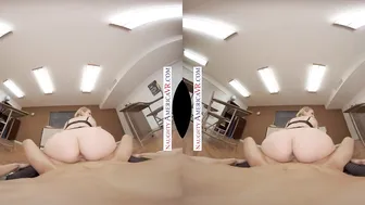 Busty professor Ivy LeBelle teaches you sex education in VR