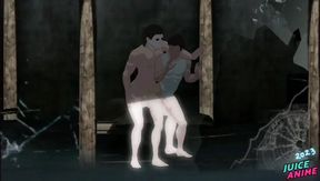 Passionate gay bear creampie in anime hentai cartoon fantasy
