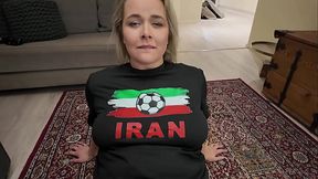 Ex-Iranian Housewife with Big Booty Gets Fucked by Blonde Pornstar
