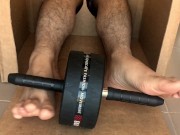 Male foot fetish advent calendar by your friend Mr Manly foot day 2