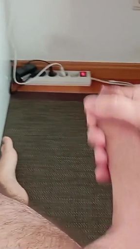 Huge thick cumshot moaning loudly while watching my own porn video on my pc!   Clip 1