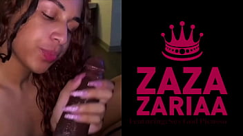 BLOW JOB COMPILATION VIDEO OF TS ZAZA ZARIAA SUCKING BIG DICKS