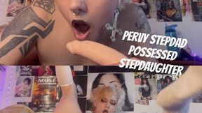 PERVY STEPDAD POSSESSED GOTH STEP DAUGHTER lets see how she fucks her ass