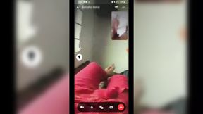 Wife video call handjob cumshot extravaganza unfiltered