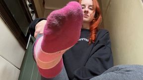 I fuck you with my toes!