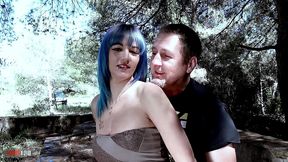 stefi tarrago back with blue hair but same perfect ass !