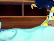 Animal Crossing Yaoi Hentai 3D - Ankha (Boy) with MoonCat at School
