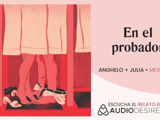 Casi nos pillan cogiendo en el probador [relatos para tocarme]