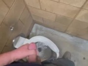 Lunch Break Park Restroom Quickie