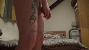 Anal Training With Plugs & Big Dildo