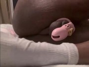 Caged Bro Milking Prostate