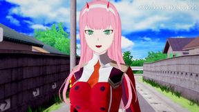 DARLING IN THE FRANXX ZERO TWO ANIME HENTAI 3D UNCENSORED