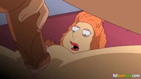 Italian Gangsters Giving Their Dicks To Lois Griffins Mature Pussy