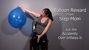 Balloon Reward From Step-Mom... but She Accidently Over-Inflates It - Kylie JacobsX - MP4 1080p HD