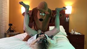 HOT Trans College Student Fucked by Scooby Doo