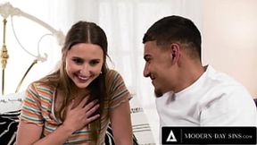 Modern-Day Sins - Teen Laney Grey Gets Caught Multiple Times In Hot Sex With Study Buddy