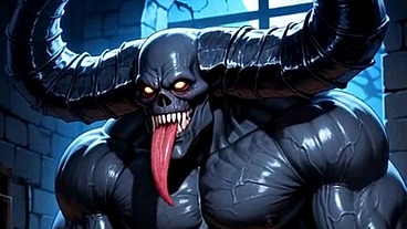 An ancient demonic ritual made me have sex with a bunch of demons and angels in a forbidden and transgressive orgy!