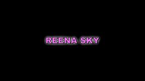 reena sky takes mike hunt creampie after blowjob