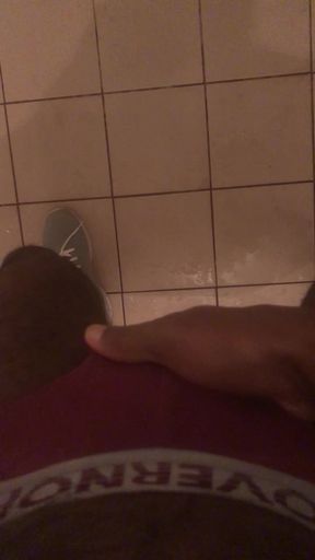 homemade Handjob - Risk of Getting Caught