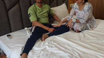 Naughty Saara Bhabhi Teaches Fucking To Virgin Teen Devar And Devar Fucked Her So Hard That She Ejaculated While Fucking
