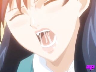 Manga Pros - OL Nishizaki's Company Goes Bankrupt & The Employees Go Out With A Team fuck