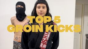 LATINA KARATEKA BALLBUSTING DEMONSTRATION