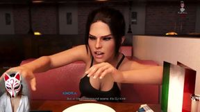 [Gameplay] Artemis #5 | Busty gamer girl playing adult VN