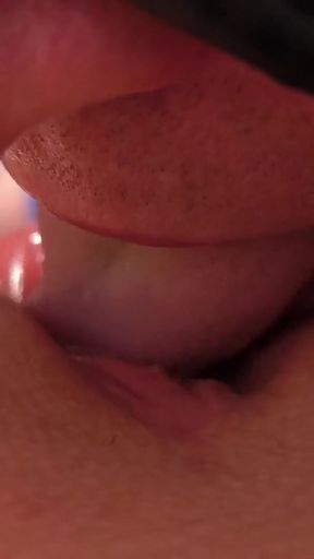 Key moment from &quot;Pumped pussy lick to squirt and drink juice from the spring&quot;