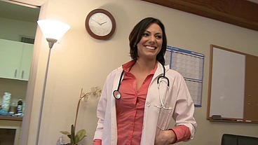 Dr Julez Ventura Takes The Temp Of A Fat Black Cock